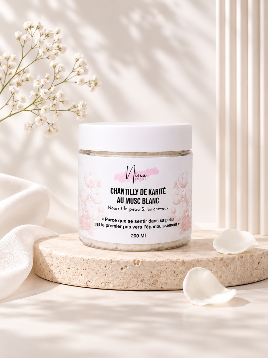 Chantilly de Karité Musc Blanc