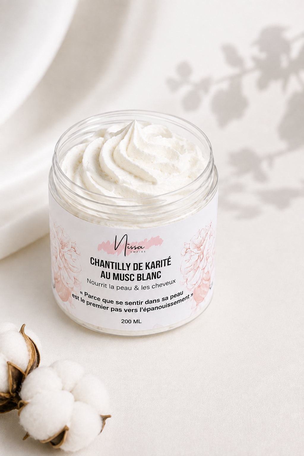 Chantilly de Karité Musc Blanc
