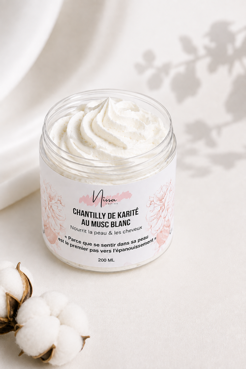 Chantilly de Karité Musc Blanc
