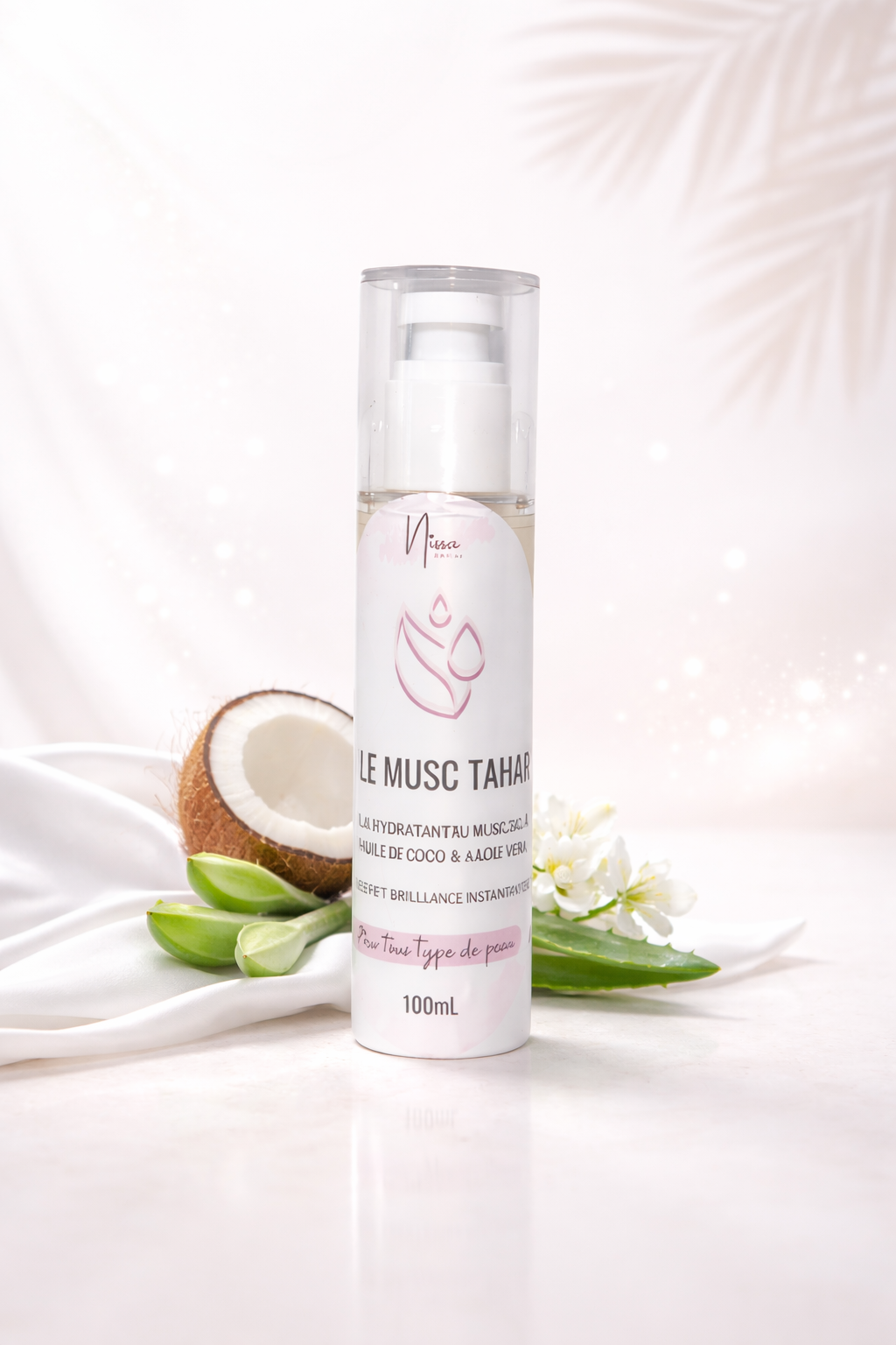 Huile pailleté au musc Tahara